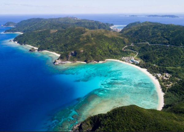 isole okinawa del giappone barriera corallina