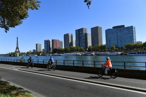La Senna in bicicletta