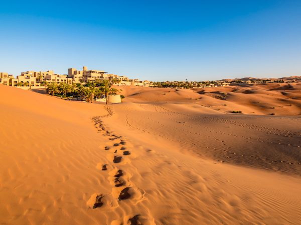 Il deserto di Abu Dhabi