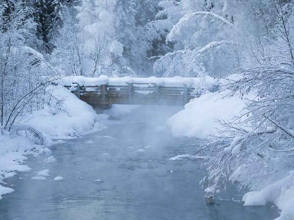Immergersi nelle acque termali di Chena Hot Springs sotto il cielo dell’Alaska