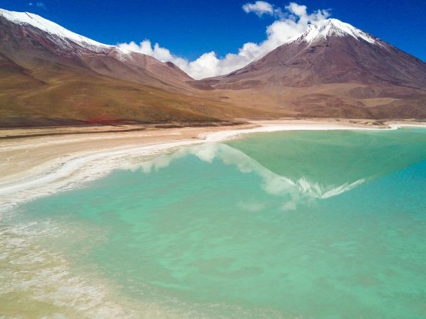La Laguna Verde è uno dei primi grandi scenari dell’altopiano