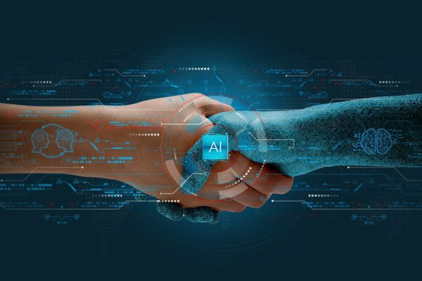 gli-esseri-umani-stringono-la-mano-con-ai