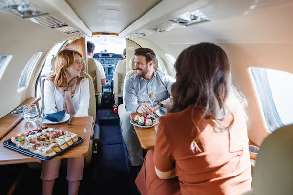 private-jet-cibo-cucina-famiglia