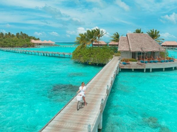 overwater bungalow