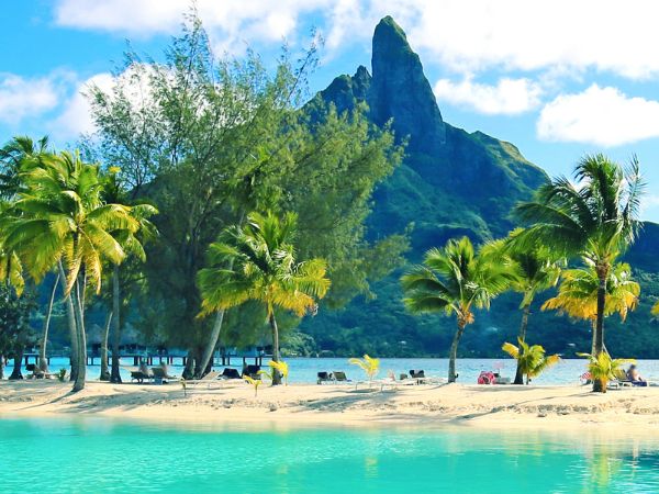 Tahiti Bora Bora Monte Otemanu
