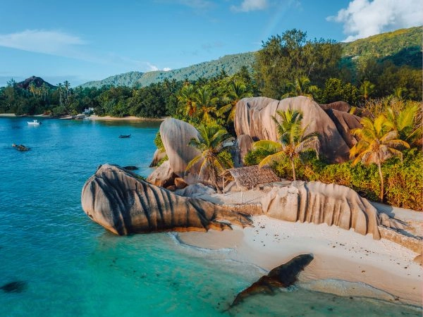 Anse Source d'Argent a La Digue è una delle spiagge più fotografate al mondo.