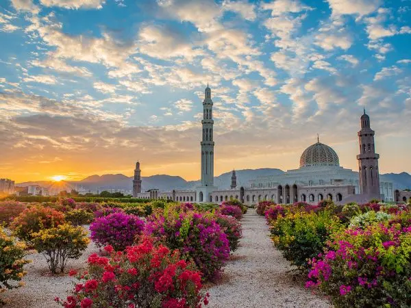 Viaggio di nozze a Muscat con visita alla Grande Moschea del Sultano Qaboos